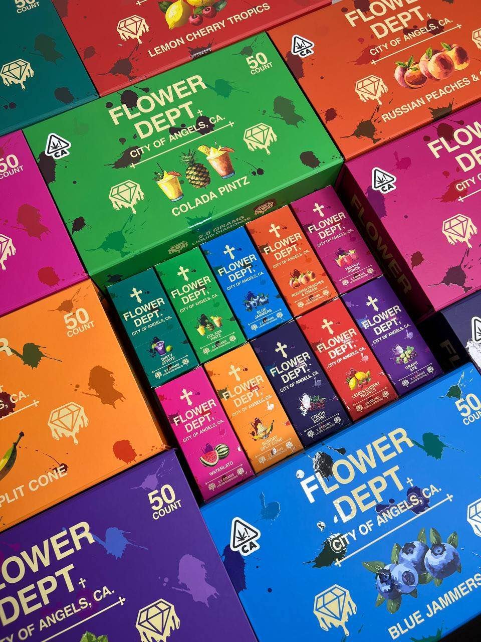 FLOWER DEPT LIQUID DIAMONDS 2.5 GRAMS DISPOSABLES