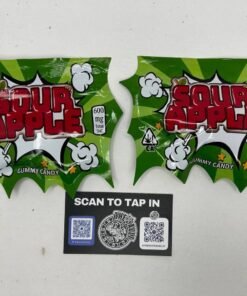 SOUR APPLE GUMMY CANDY